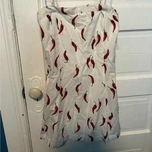 Jessica Simpson Dress with Red Pepper Print
